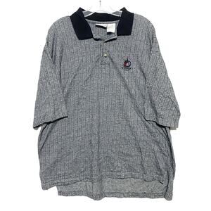 VTG Walt Disney World Disney Golf Polo Shirt Mens XL Epcot Magic Kingdom Preppy